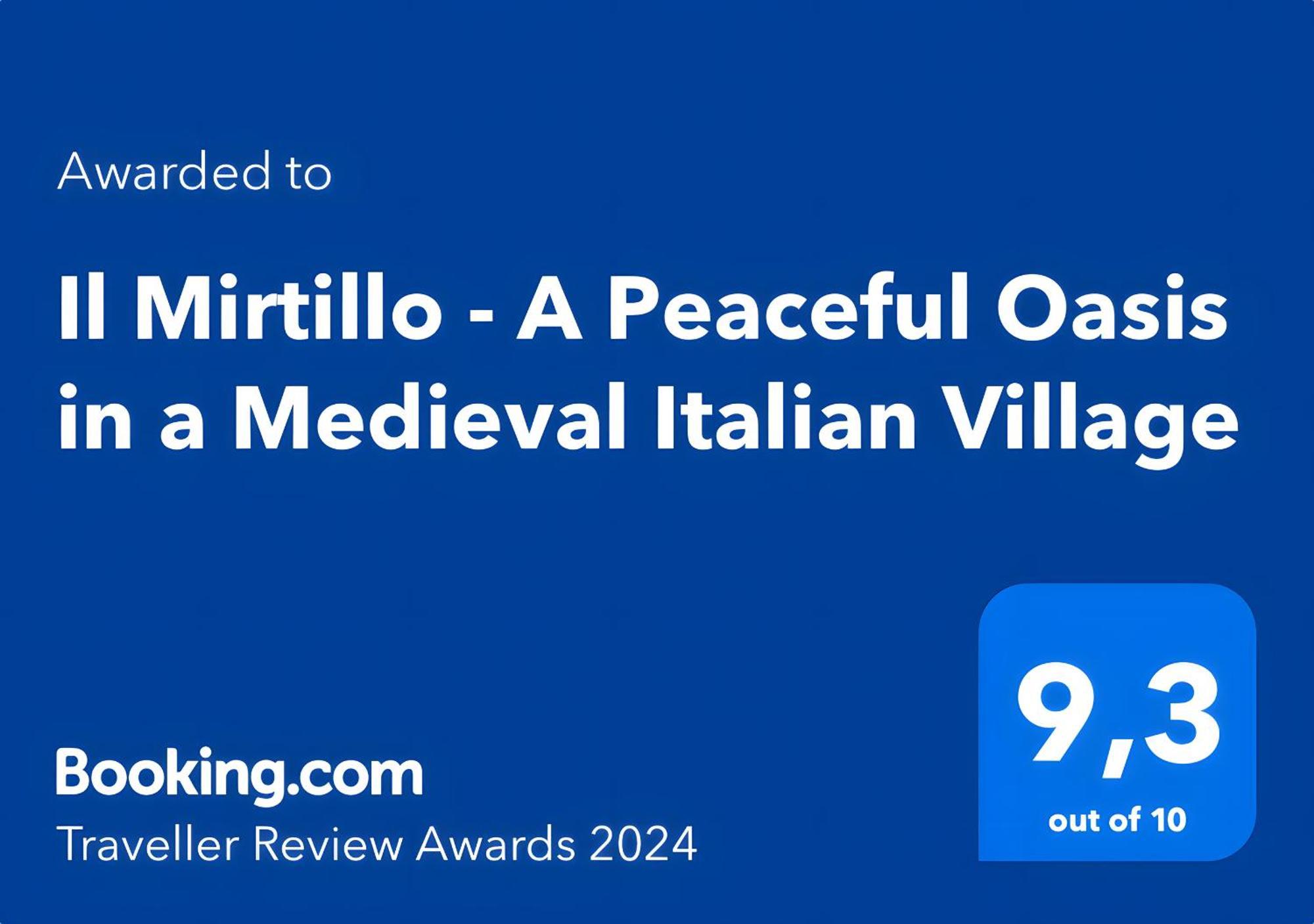 Il Mirtillo - A Truly Magical Place In The Heart Of Tuscany, Nestled In A Medieval Village Chianni Extérieur photo